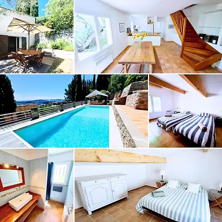 Escartefigue Piscine Privee Vue