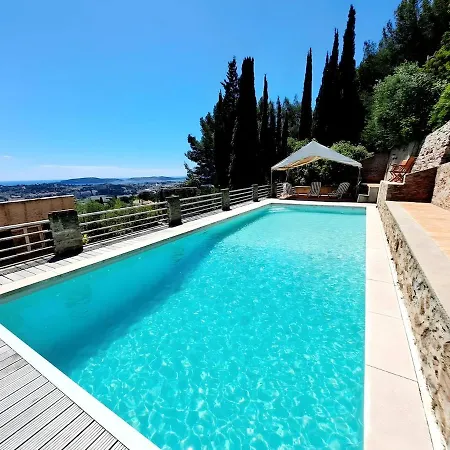 Escartefigue Piscine Privee Vue Villa *