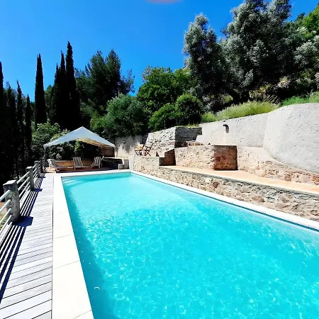 Escartefigue Piscine Privee Vue Βίλα